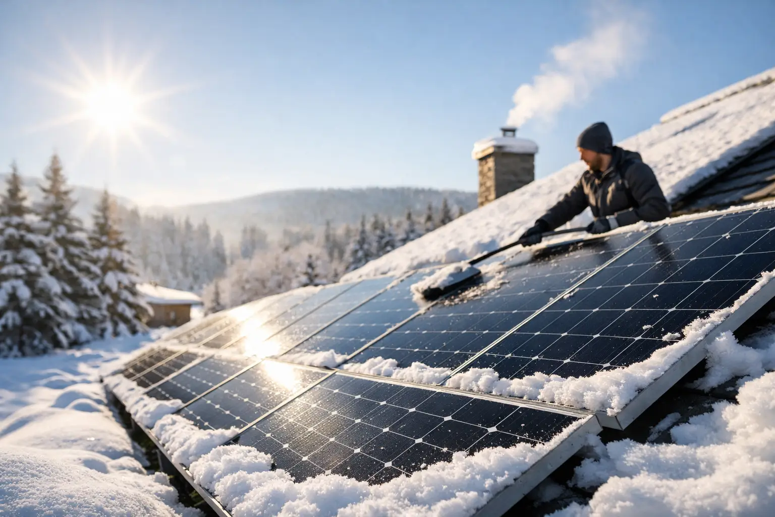 Read more about the article Do Solar Panels Work in Winter? Yes – Here’s How