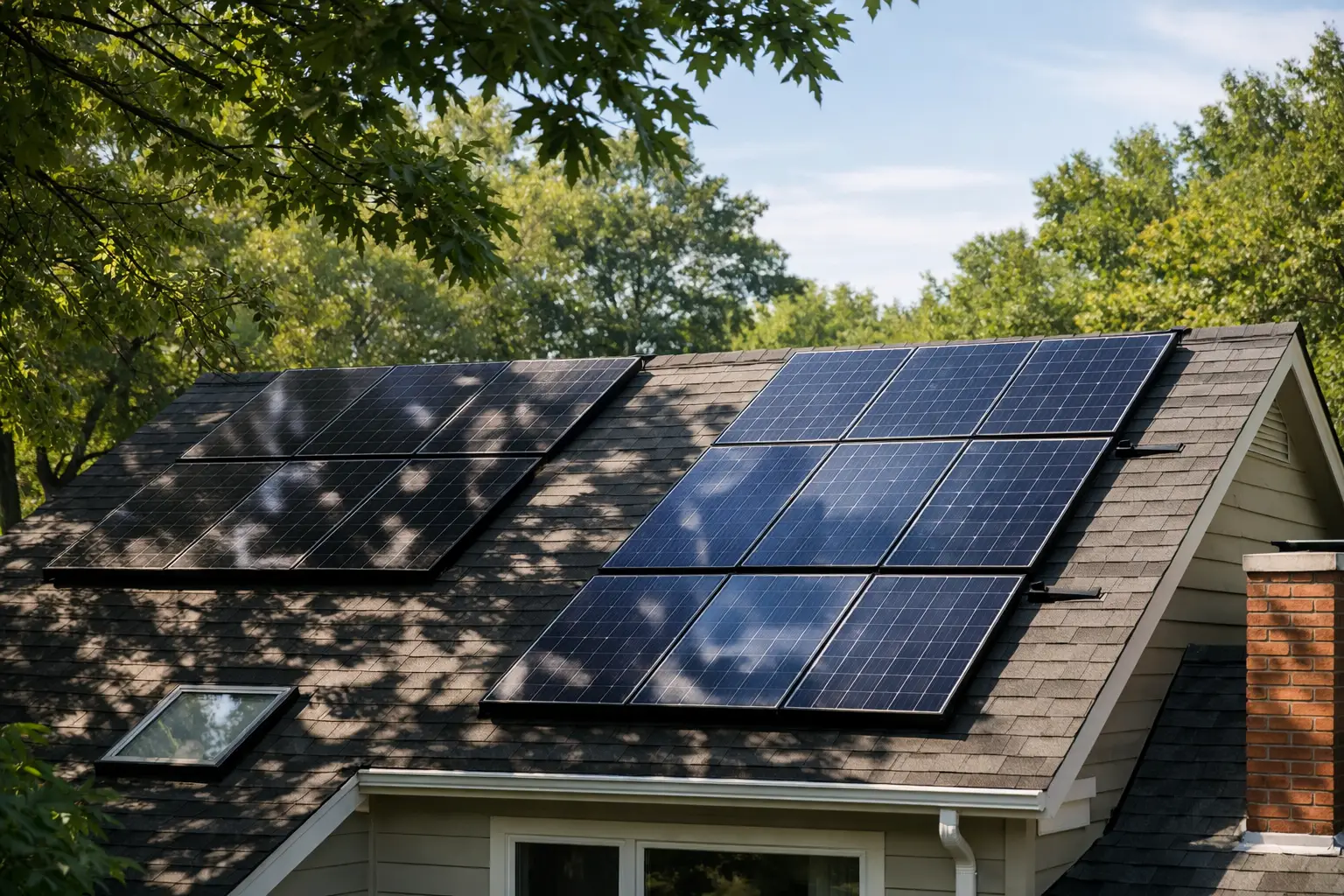 Read more about the article Can Solar Work on Shaded Roofs?