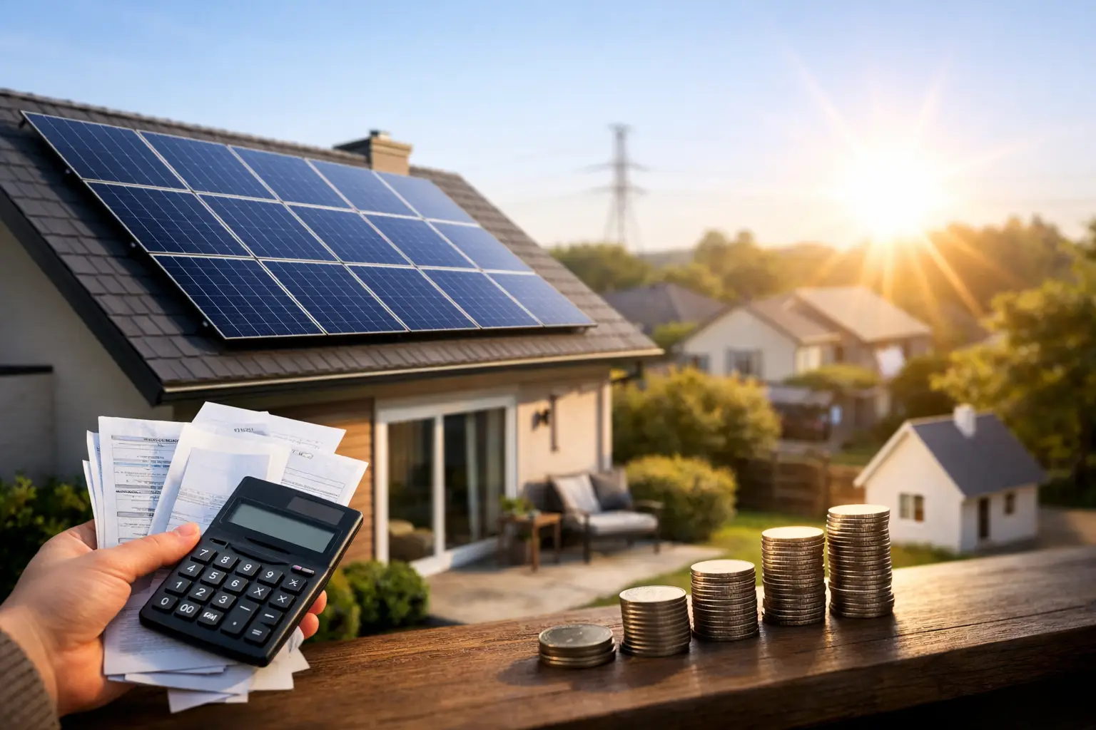 Read more about the article How Solar Panels Cut Bills at Home