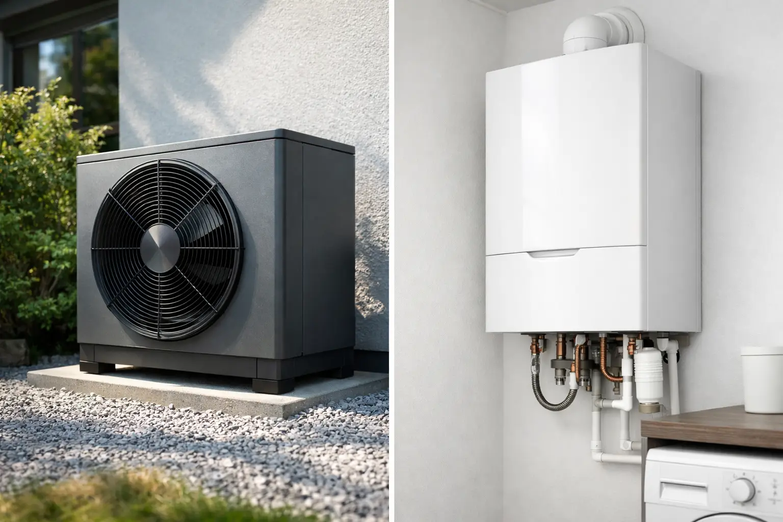 Read more about the article Air Source Heat Pump vs Combi Boiler Compared