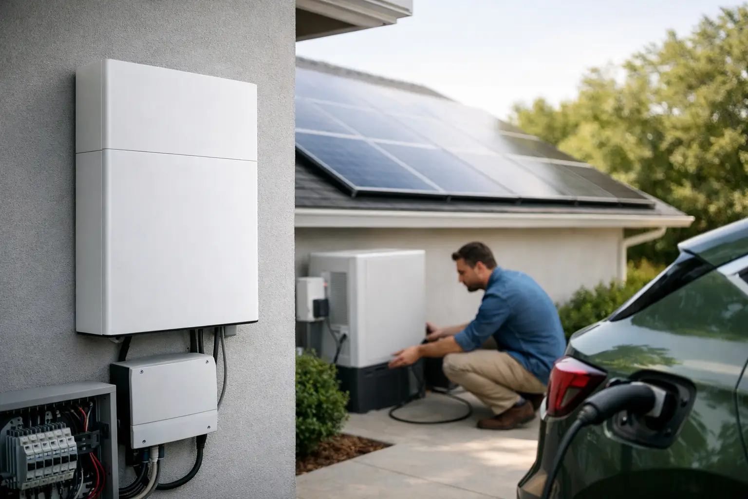 Read more about the article How Home Battery Storage Works
